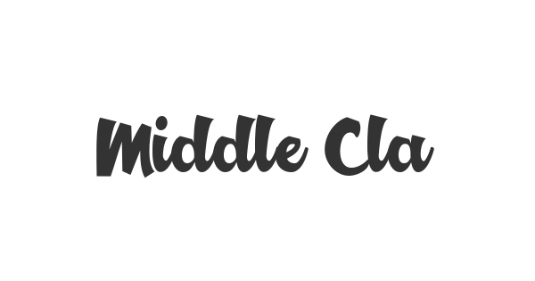 Middle Class Script font thumb